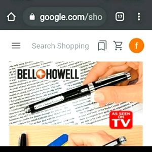 Bell & Howell Lighted,Magnifyer Pen